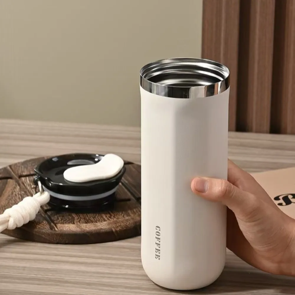 Drinkware 350ML/500ML Stainless Steel Insulated Cup Leak-Proof Double Wall Thermal Mug with Lid Drinking Cup Commute Use