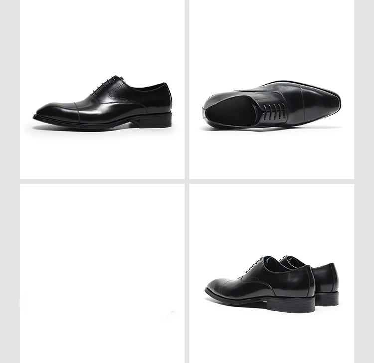 Modello Monomo - Cuero Italiano Hecho A Mano Hombre Piel Color Negro