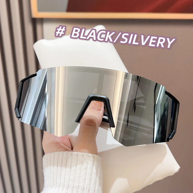 جديد في الهواء الطلق الدراجات النظارات الشمسية الرجال النساء الجبلية القيادة الدراجة نظارات الرياضة تسلق نظارات واقية دراجة UV400 نظارات #5