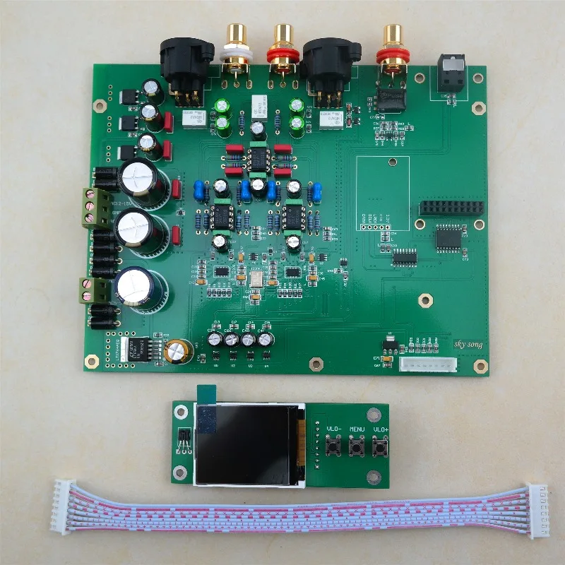 Dual ES9038q2mDAC decoder fever HiFi coaxial PCM384k DSD128 kit USB DSD512