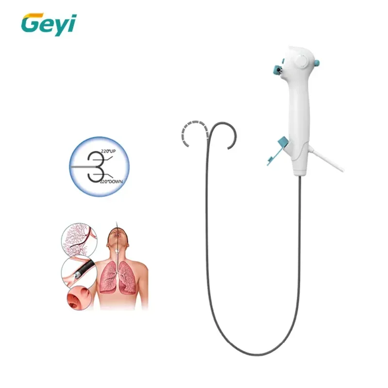 Geyi Disposable Portable Video Veterinary Bronchoscope Flexible