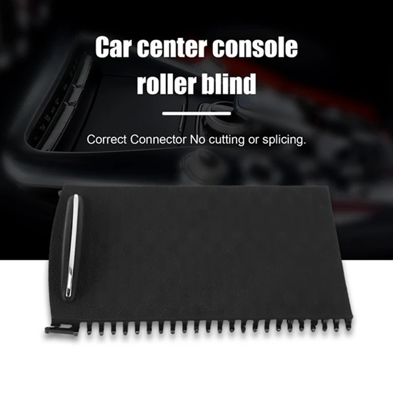 Center Console Sliding Shutters Cup Holder Roller Shutter Cover For Mercedes Benz C-Class W203 2000-2007 2036800123 9051