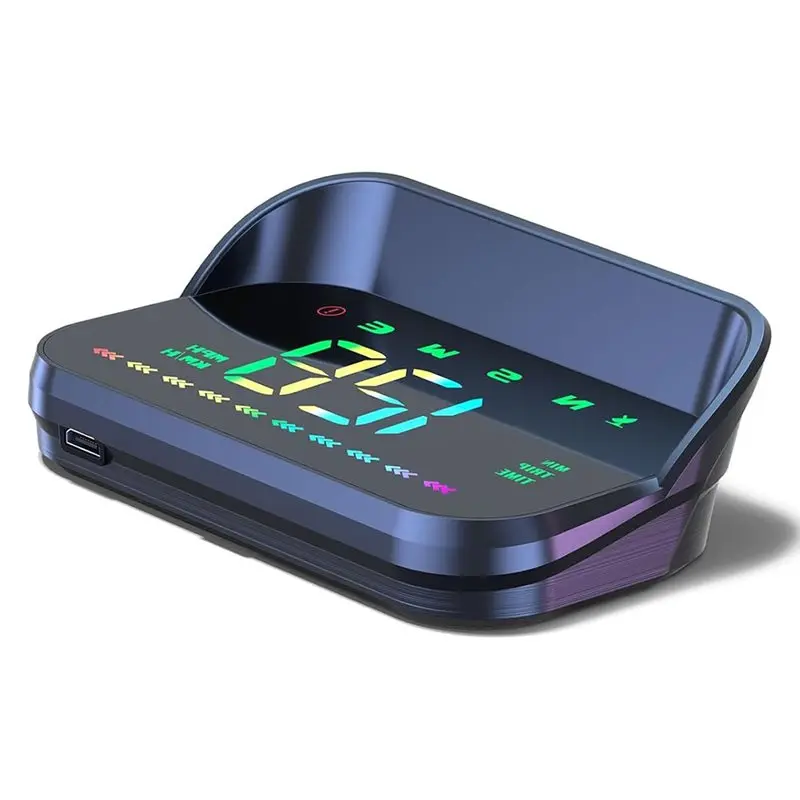 m23カラーgps-hudヘッドアップディスプレイ-ウインドシールドプロジェクター-スピードメーター-mph-コンパス-方向指示器-車載用