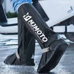 Waterproof Anti-Slip Men's Rainproof Shoe Cover Water Shoes Women Thick Wear-Resistant High-Top Rain Boots