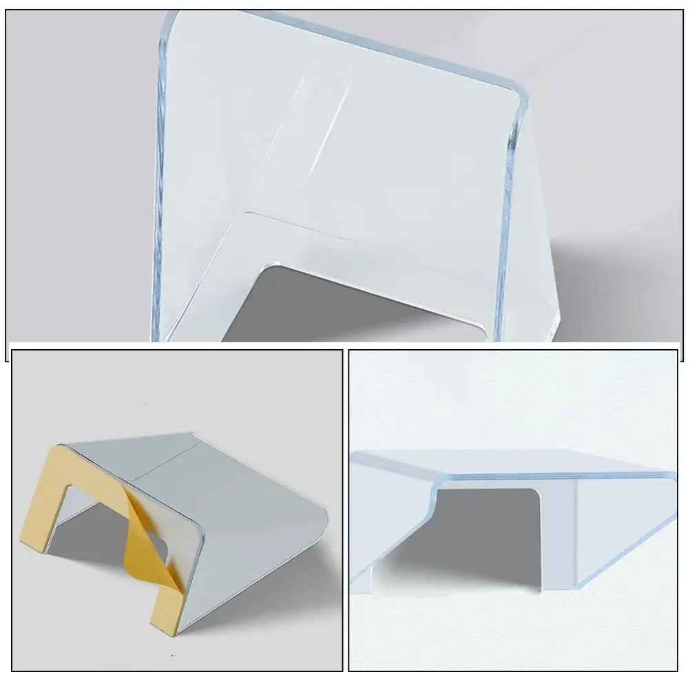 4 Pcs Doorbell Waterproof Cover Attendance Machine Outdoor Rainproof Plastic Cap