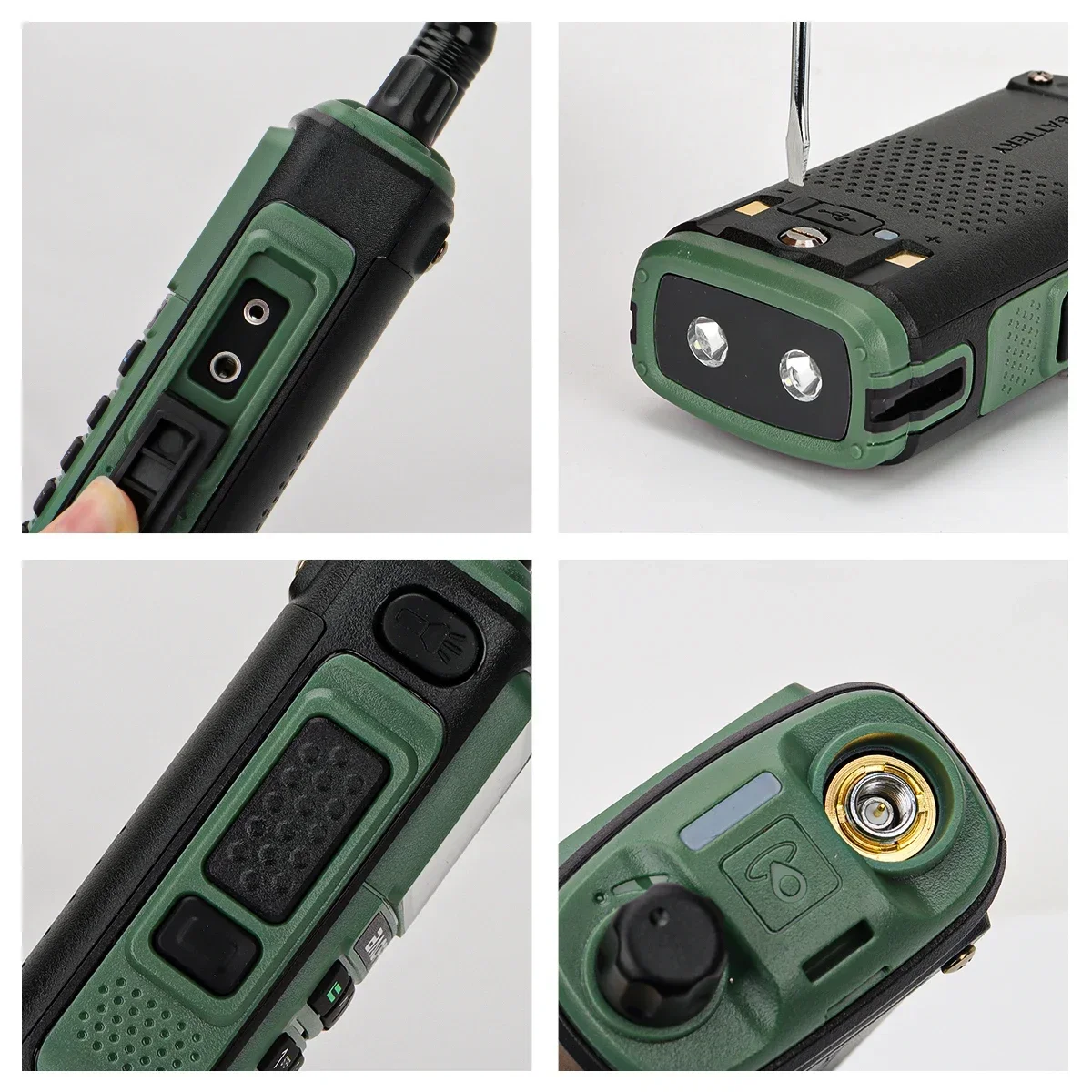 Baofeng UV-17E Airband Walkie-Talkie Drahtlose Kopierfrequenz Langstrecken-Typ-C NOAA AM Tragbares UV-5R Ham-Funkgerät – Detail 18