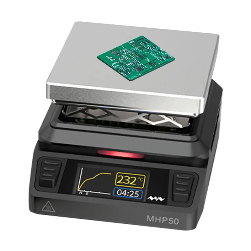 Miniware Soldering Station Constant Temperature Heating Station Built-In Cooling Fan 160X80 LCD Segmented Heat