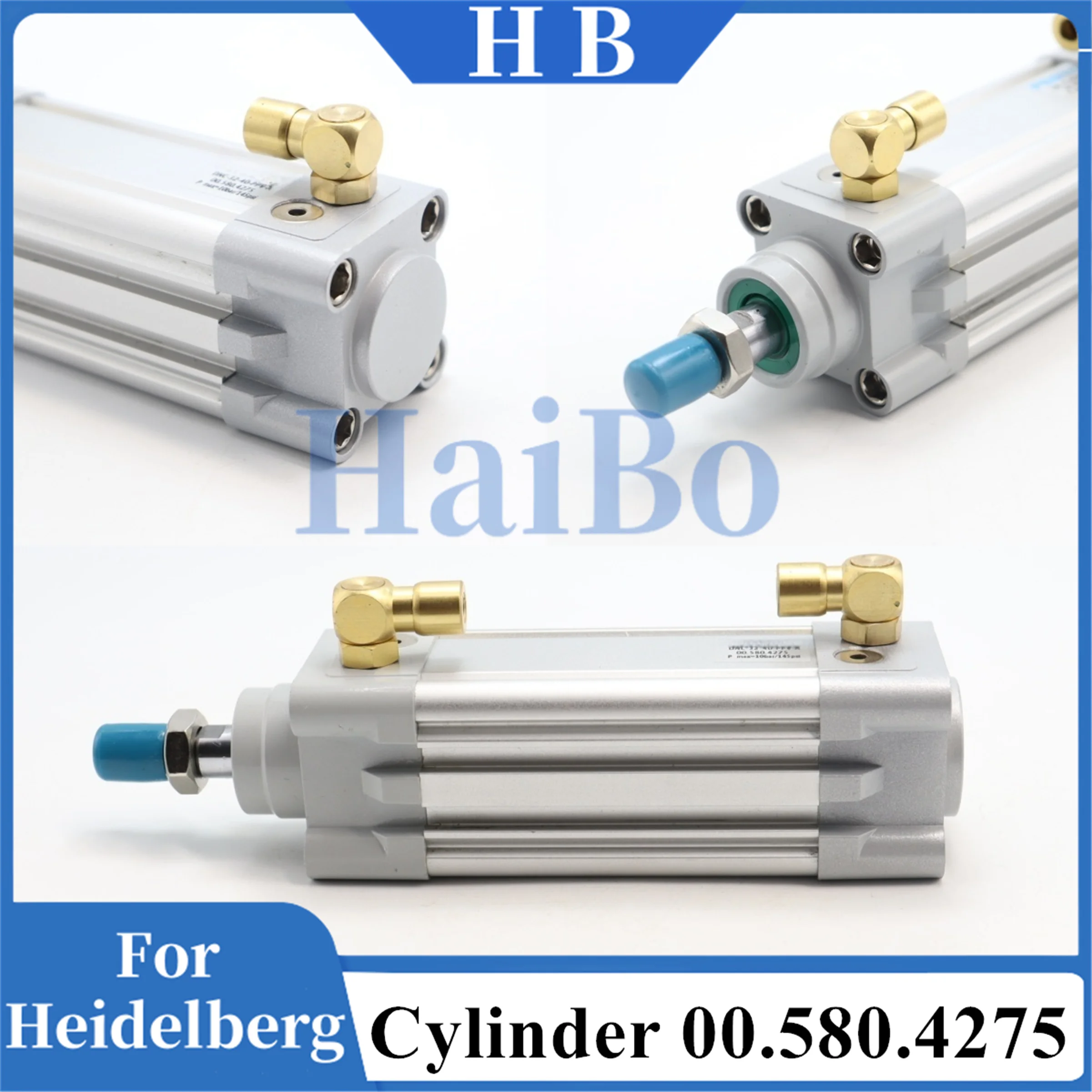

HaiBo Best Quality CD102 SM102 Version Ink Roller Cylinder 00.580.4275 Ink Roller Cylinder 32*40 For Heidelberg