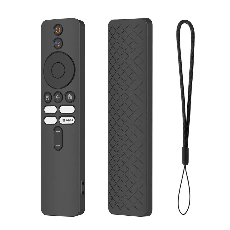 Funda Protectora para Control Remoto, Cubierta de Silicona Antigolpes a Prueba de Golpes para Xiaomi TV Box S (2da Gen)