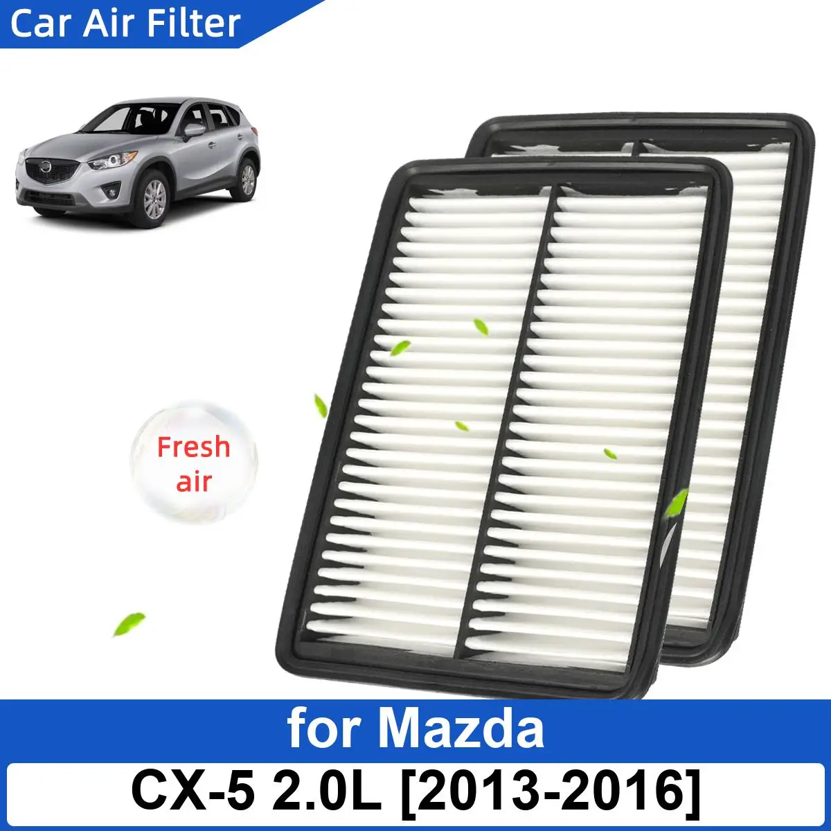 

Car Air Filter for Mazda CX-5 2.0L 2013-2016 Carbon Fiber Cabin Auto Filters CA11259 PE07-13-3A0 PE07-13-3A0A PEAR-13-3A0