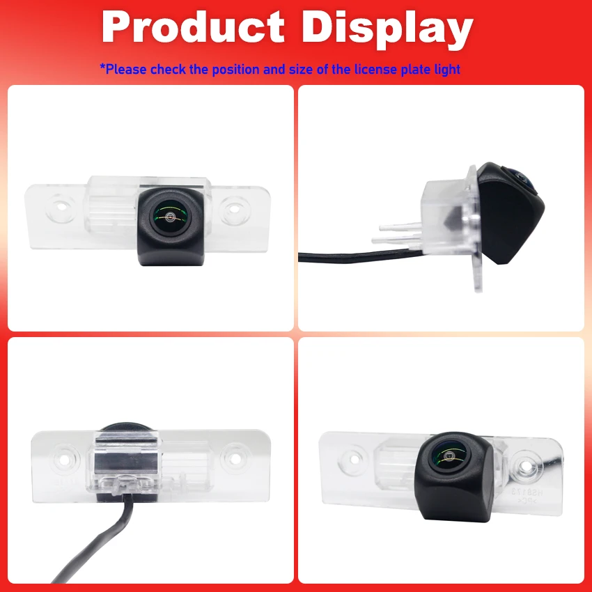 

Car Backup Camera For Skoda Octavia II 2 Combi (1Z) 2004~2013 HD 1080P 170° FishEye Vehicle Rear View Camera CCD Night Vision