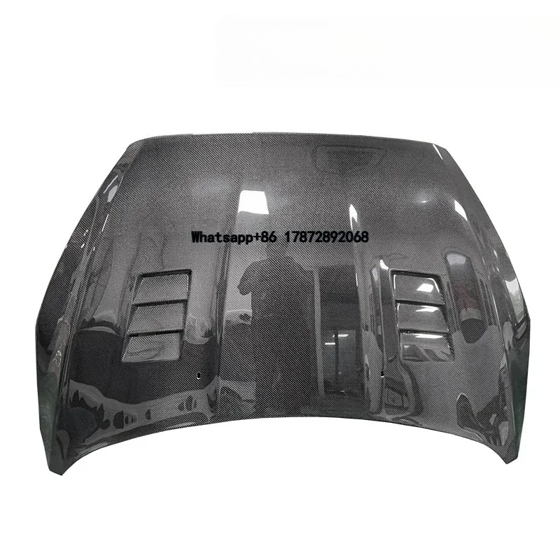For Focus 2015-2018 MK3 RS Lightweight Carbon Fiber Body Kit Hood Fenders Light Covers Grille Panel Rear Spoiler for Focus