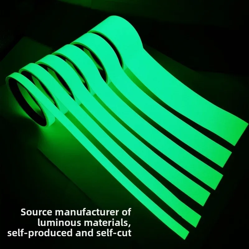 3M/5M/10M Self-adhesive Luminous Tape Night Vision Glow Stickers DIY Home Decoration Warning Fluorescent Safety Tapes for Party