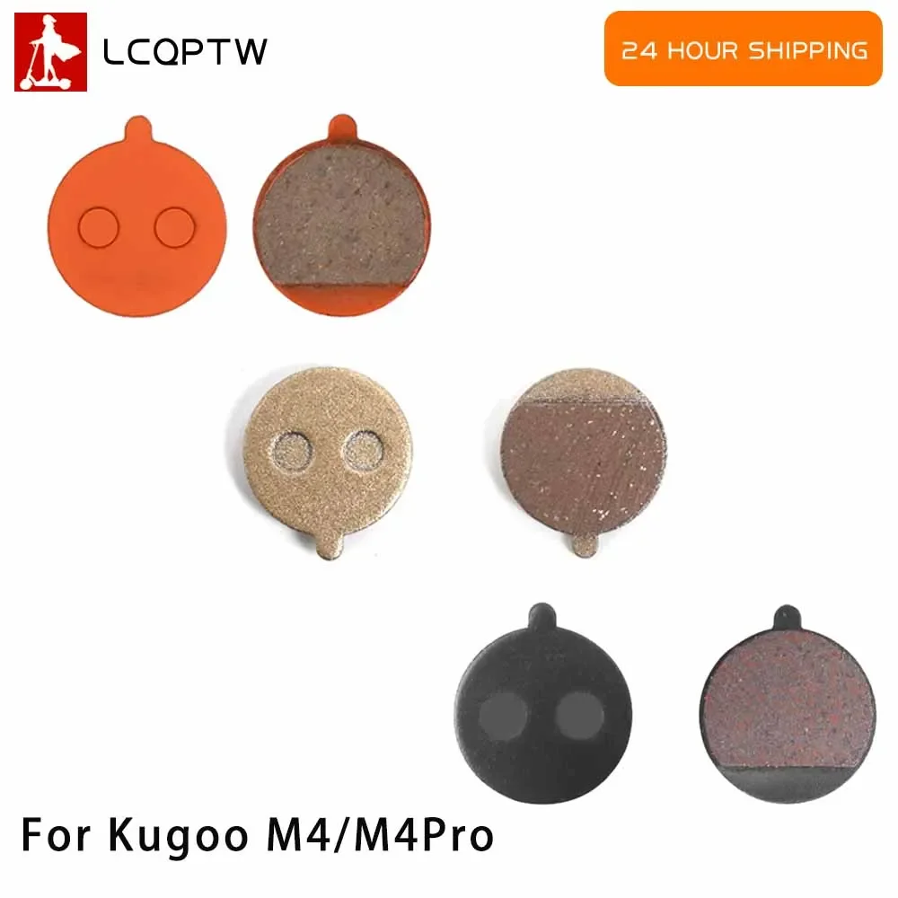 

Тормозные колодки для электрического скутера Kugoo M4/Pro, складной KickScooter, суппорт, фрикционный тормозной диск, металлические пластины, 2 шт., замена