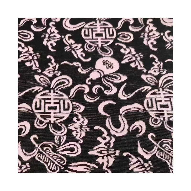 Two-color pure silk Zhangzhou velvet fabric Chinese-style high-end luxury face skirt cheongsam and Hanfu