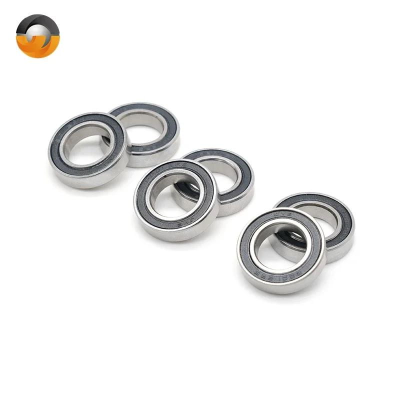 6801RS Bearing ABEC-7 12x21x5 mm Thin Section 6801-2RS Ball Bearings 61801 RS With Black Sealed L-2112DD