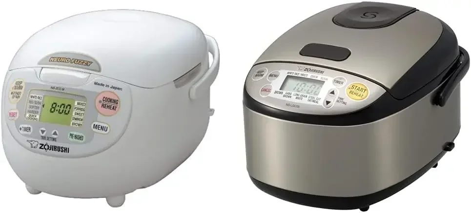 Zojirushi Neuro Fuzzy 10-Cup Rice Cooker and Warmer (Premium White)