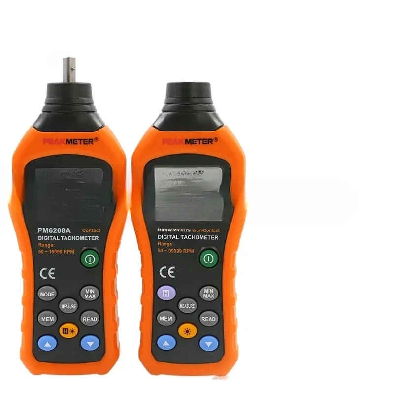 Voor Pm6208a 6208b Digitale Display Snelheidsmeting Velometer Digitale Toerenteller