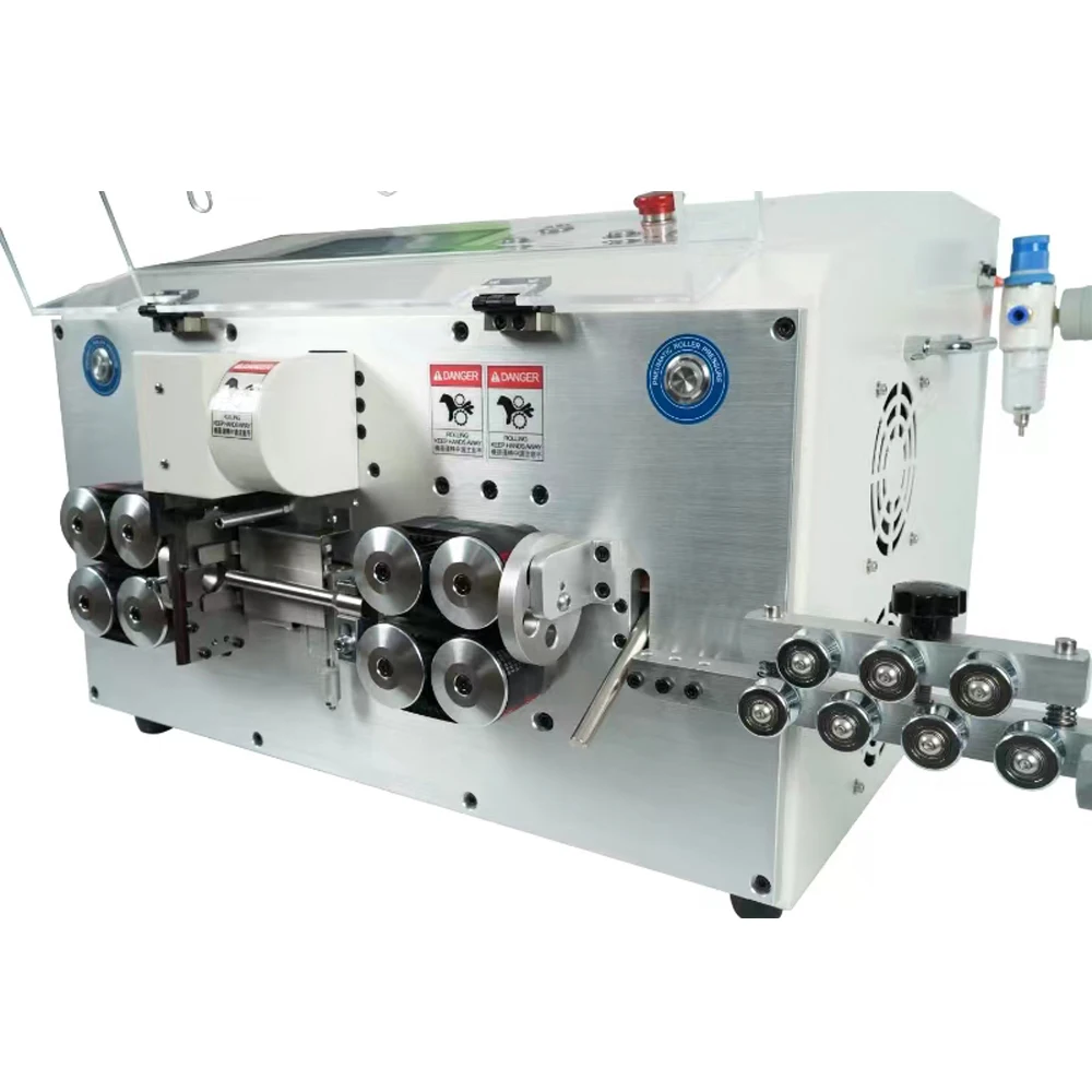 2-12mm YHT5 800W High Speed Round Sheath Inner and Outer Double Layer Peeling Machine