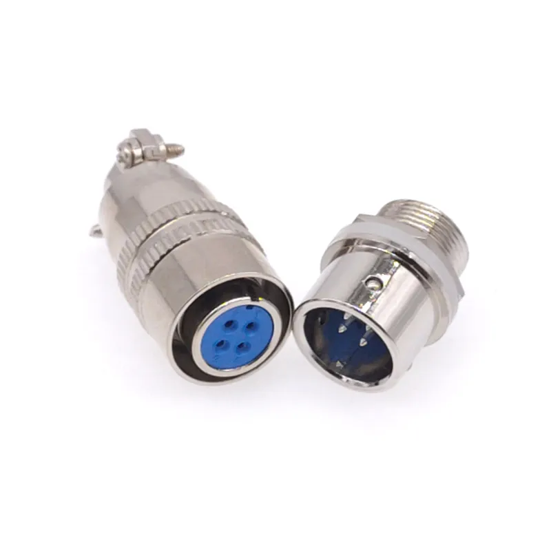 1PCS Connector 12mm XS12 Quick Push-Pull Circular Square Socket 2pin3pin4pin5pin6pin7pin 3A 400v Male and Female Plug