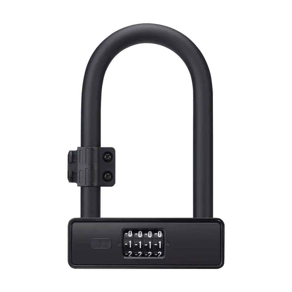 Cross-Border U-Lock Password Lock Electric Bicycle Motorcycle Anti-Theft Lock With Key Model UZ628
