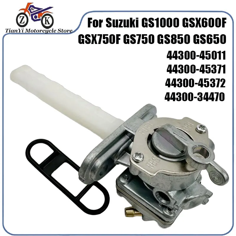 

GS1000 Motorcycle Fuel Valve Switch For Suzuki GS450 GS550 GS650 GS750 Motorcycle Petcock Tank Switch Replacement 44300-45011