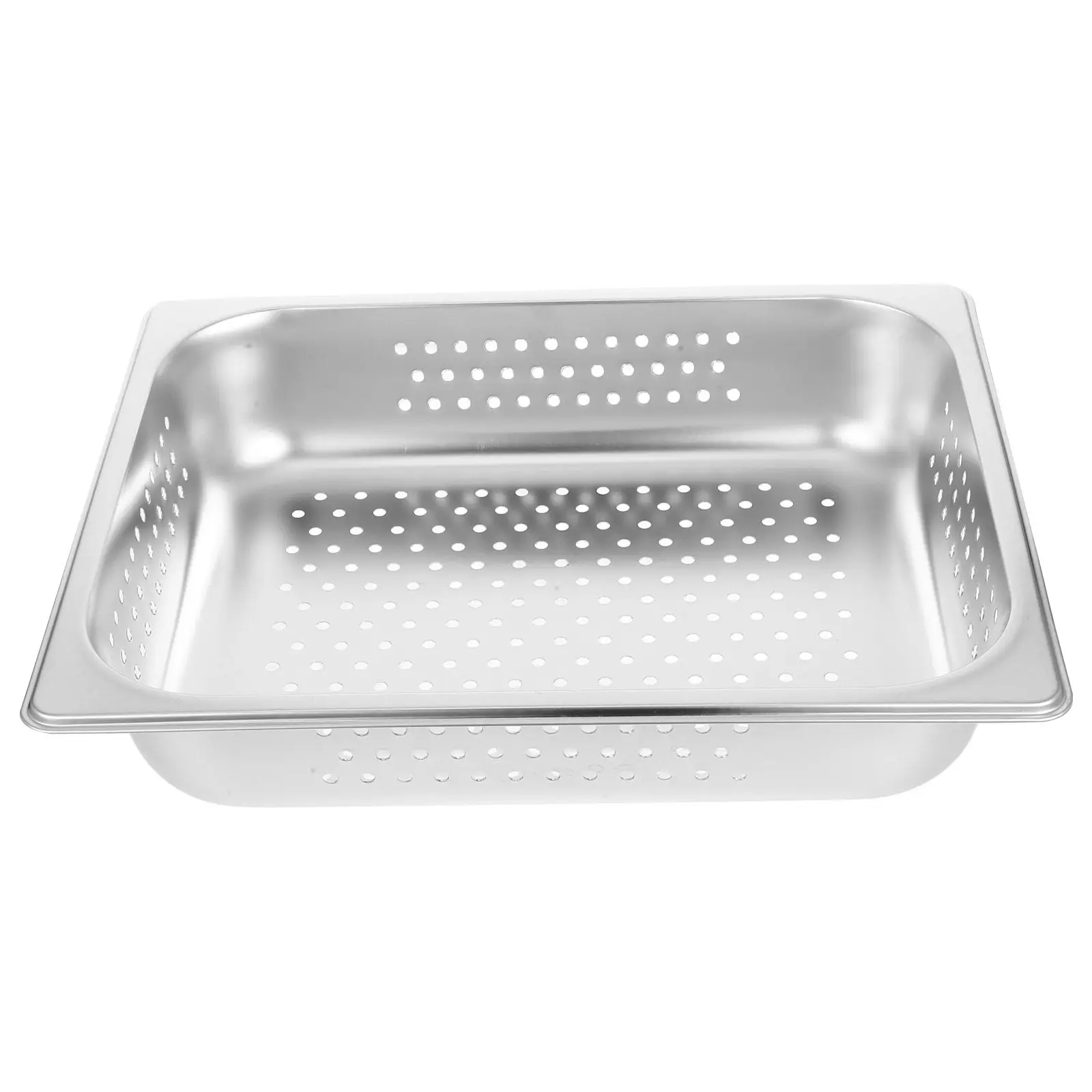 Fregadero de Acero Inoxidable de Gran Capacidad, Escurridor Grueso, Lavador de Verduras y Frutas para Cocina, Recipiente Metálico para Lavar Alimentos