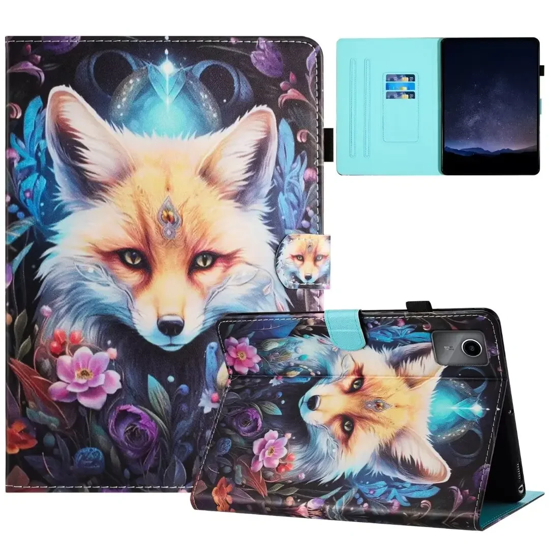 For Lenovo Tab Idea 11/Tab M11 Case 11inch Flip with Card Pocket Tablet Cases For Lenovo Xiaoxin Pad 2024/2025 Cover TB-336ZU