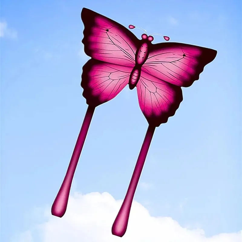 Nouveau cerf-volant papillon, jouet volant, tissu en nylon ripstop, jeux de plein air pour enfants, gell blaster, domination des dragons, cerf-volant pour adultes, cerf-volant de poisson amusant