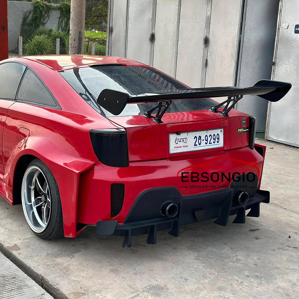 For 2000-2005 Toyota Celica GEN 7 GT Style Spoiler High Quality ABS Plastic Gloss Black Rear Trunk Boot Wing Spoiler
