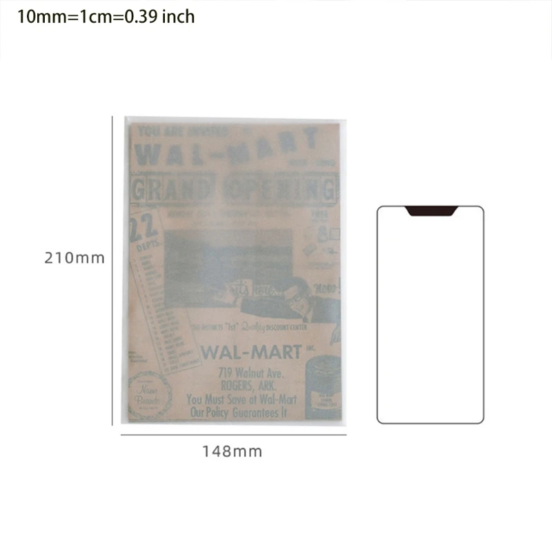 ريترو صياغة ورقة يدوية كرافت ورقة الزفاف شكرا لك تسمية التفاف هدية