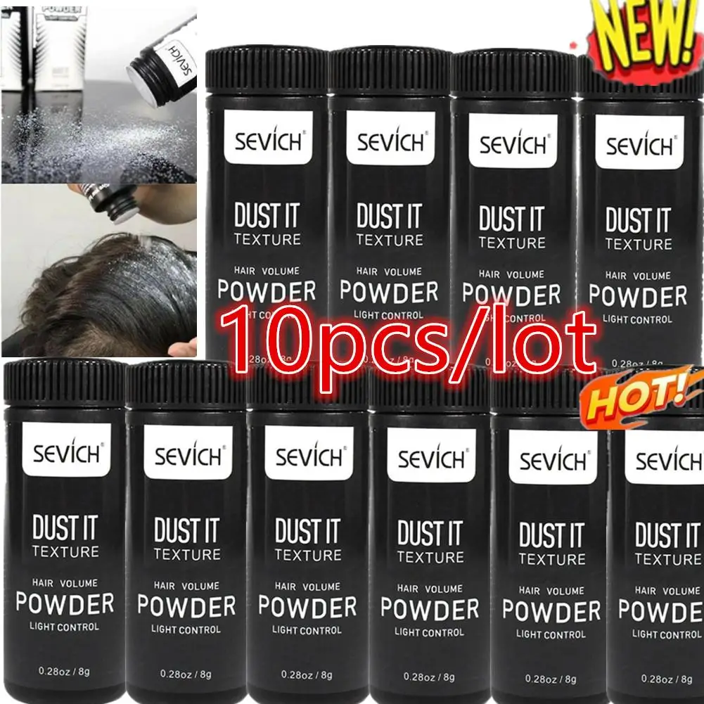 10pcs/lot Fluffy Hair Powder 8g Increase Hair Volume Mattifying Hair Powder Absorb Grease Fiber Hairspray Styling Product Hot