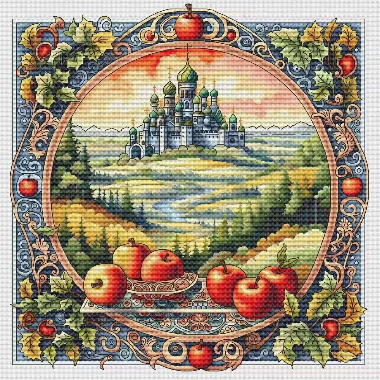 

Набор для вышивки крестом Наборы для вышивания крестом, Наборы для вышивания, Вязальные спицы для вышивания, Комплектный набор,-Полый наземный 61-63