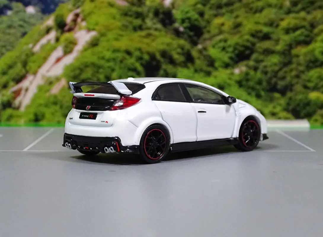 Сплав 1:64 Civic TypeR FK2 модель автомобиля, модель автомобиля, украшение, детские игрушки, подарки, новый продукт оптом