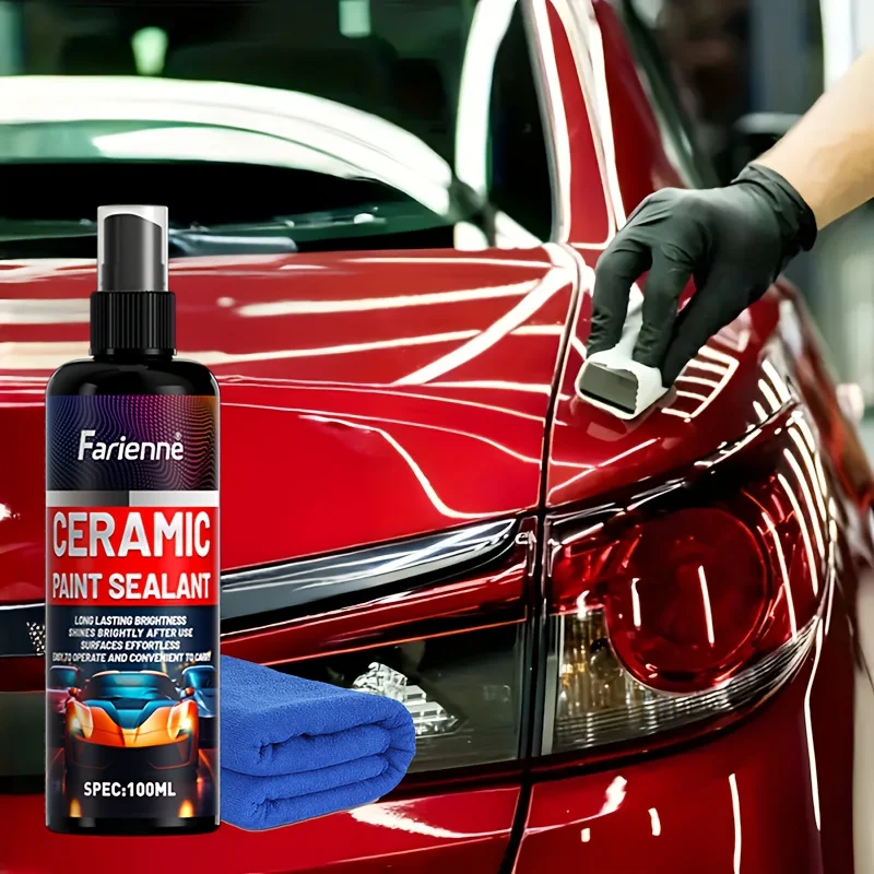 

Керамический спрей с нано-покрытием, подходит для покраски поверхностей автомобиля, легко распыляемая обработка поверхностей, повышение блеска и долговечность.