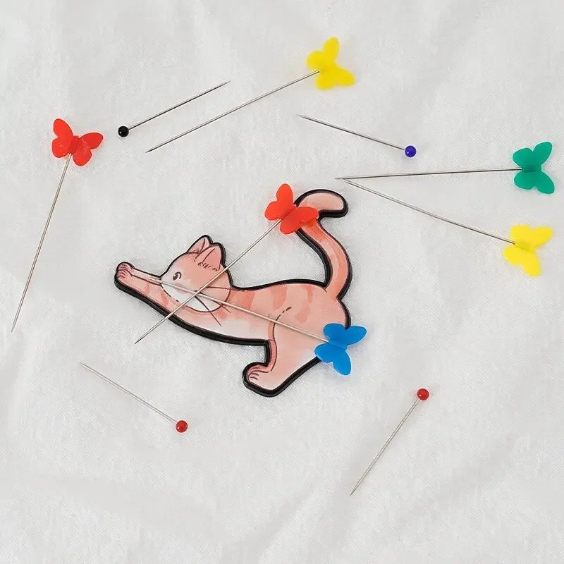 Cross-border New DIY Needle Suction Little Cat Cross Stitch Tool Sewing Storage Magnetic Delicate Small Cute Needle Suction