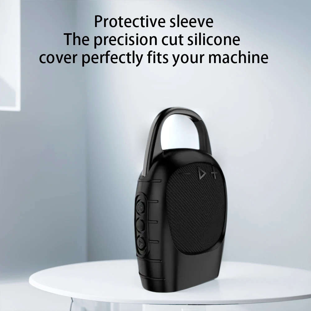 Silicone Cover Case Protective Carrying Case Shockproof Speaker Carrying Stand Up Cover Pouch Dustproof Anti-Drop for JBL Clip 5