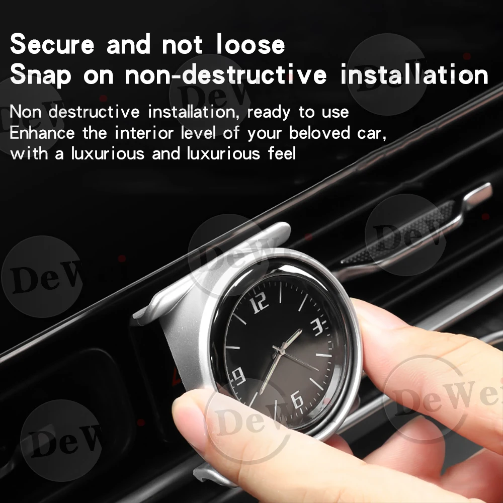 For AITO M9 central control air outlet car clock decoration car interior supplies modification accessories 5