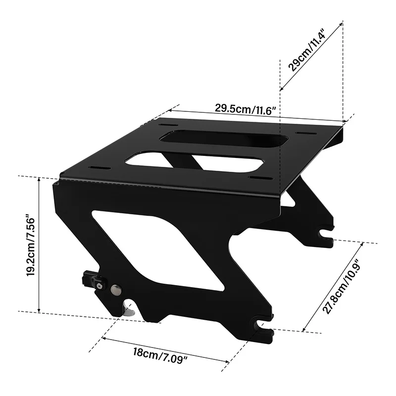 Support de bagage solo T1 pour Harley dehors, foetal de FLSB 2018-2024 Low Rider S FXLRS 2020-2024 FXLRST 2022-2024