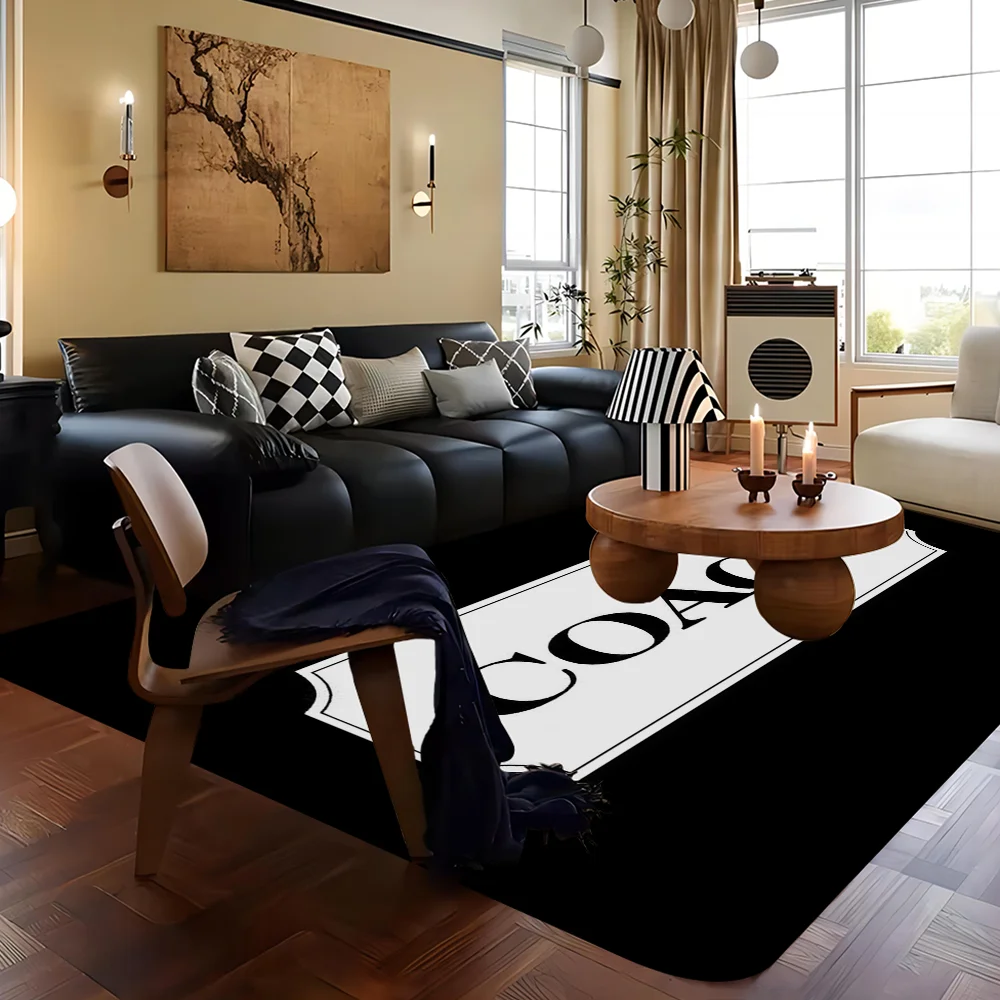 Fashion C-Coach Entrance Door Mat Nordic Style Bedroom Living Room Doormat Home Balcony Anti-Slip Modern Home Decor #3