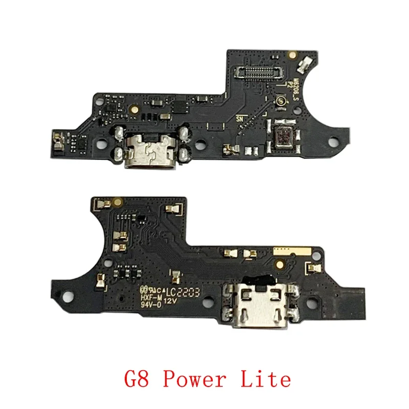 USB شحن ميناء موصل مجلس الكابلات المرنة لموتورولا موتو G8 زائد G8 اللعب G8 الطاقة G9 اللعب G9 أجزاء إصلاح الطاقة #6