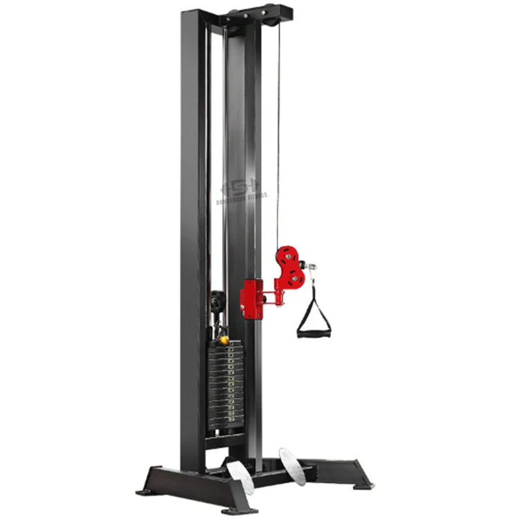 China Manufacturer Lat Pull Down/Low Row Machine Lat Pull Down Machine Weight Stack Gym Lat Pulldown Pull Down Machine