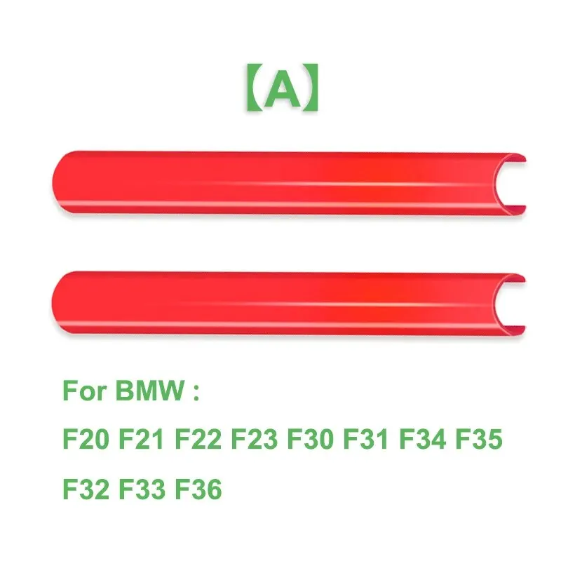 2 Stück Auto-Frontgrill-Zierleisten V-Strebe M Sport Bar Dekoration für BMW F20 F21 F22 F23 F30 F31 F32 F33 F34 F35 F36 F40 F45 F46