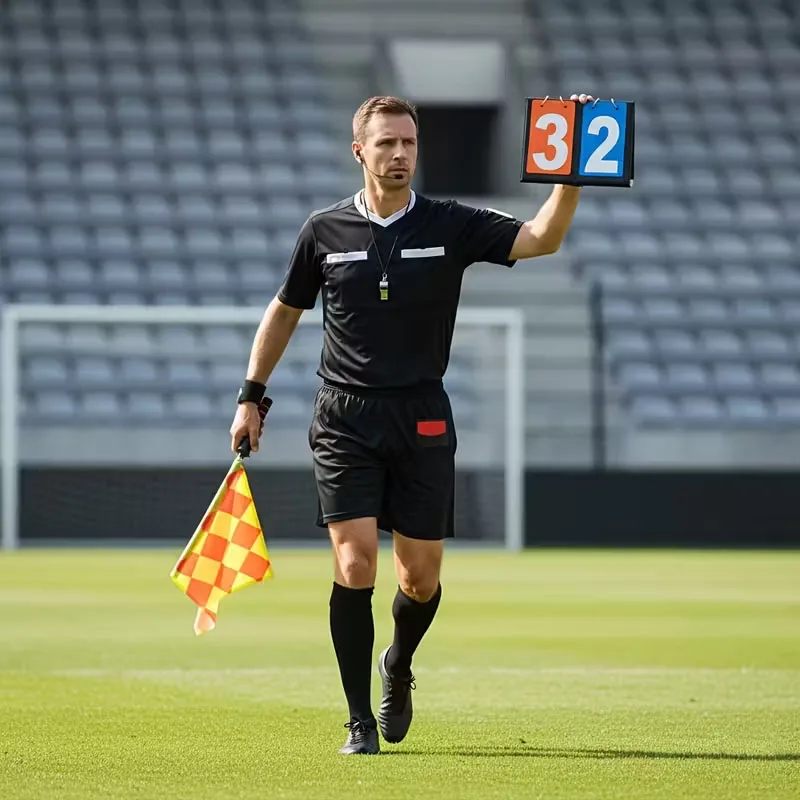 

Professional Referee Kit - Comprehensive Set for Soccer Matches Training Coaching Portable And Durable No Power Required