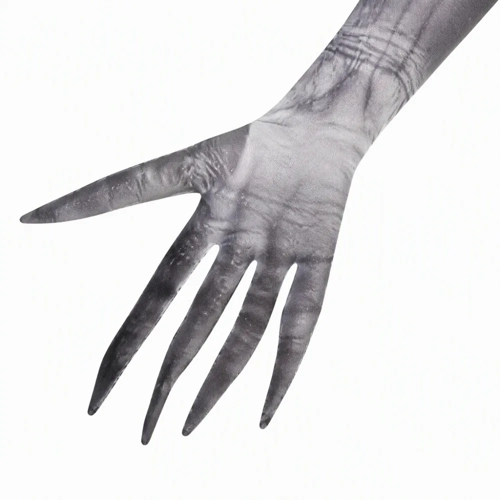 Zombie Halloween Cosplay Costume Polyester Separate Headgear Skeleton Costume Elastic Decoration Cosplay Clothing Props 5