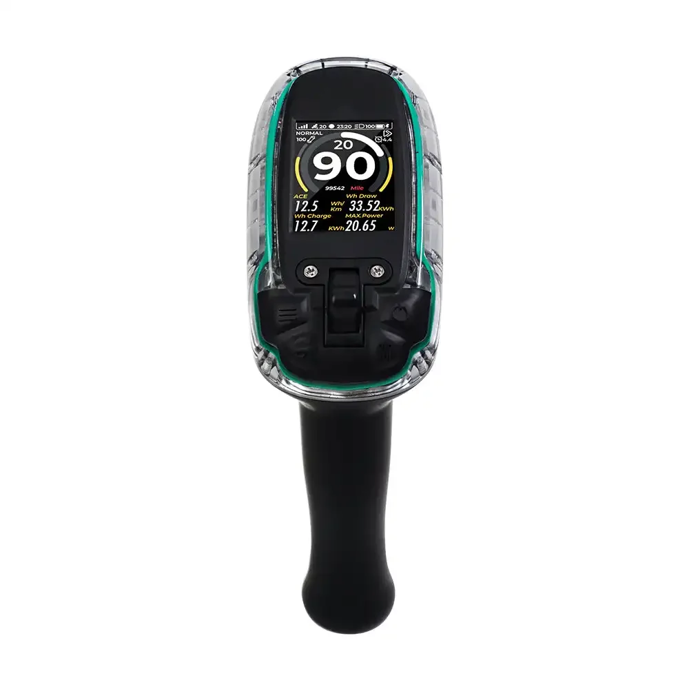 Flipsky VX5 Waterproof Controller IP68, Floating Design, High Res Screen, 5000mAh, Black or Transparent for Electric Surf Skate