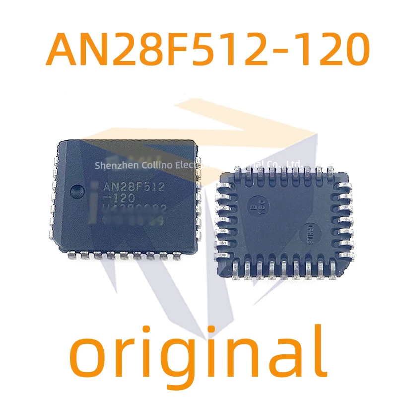 10pcs AN28F512-120 PLCC44 AN28F512120 28F512-120 AN28F512 120