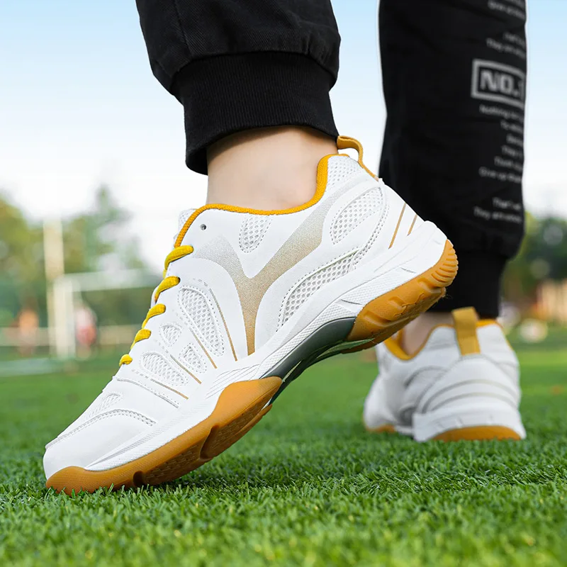 

Мужская волейбольная обувь, новые уличные спортивные кроссовки для фитнеса, бадминтона, дышащие теннисные кроссовки для занятий спортом в помещении