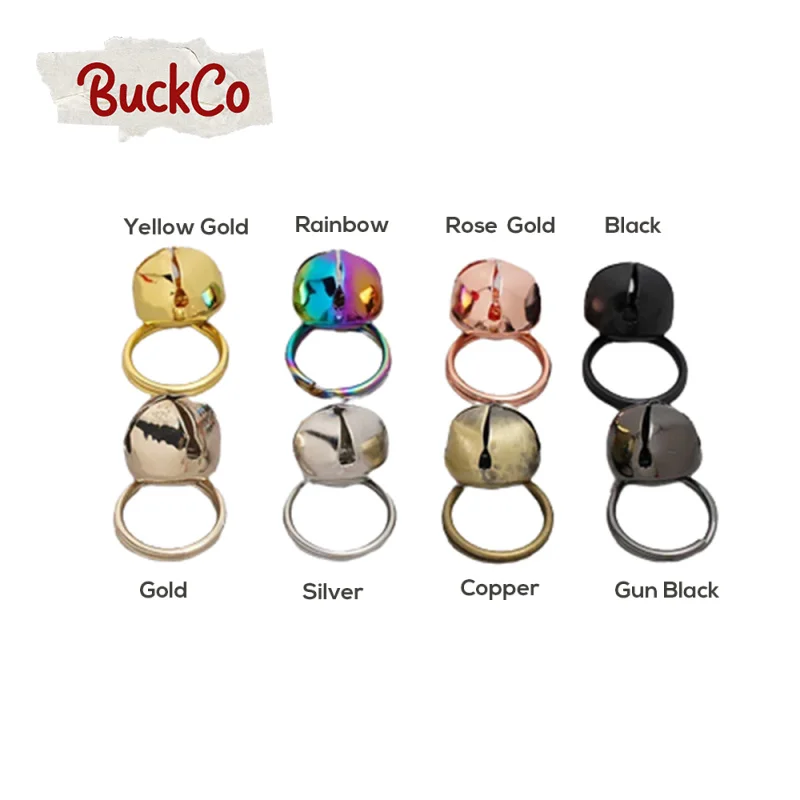 1pc Retailing DIY accessory 12mm lovely have the bell for cat collar high quality plated metal buckle 8 colours