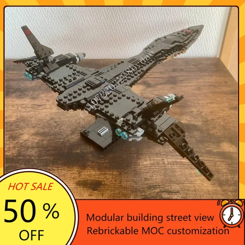 

334 шт. X-Men Blackbird Космическая война Военная модель MOC в масштабе миди на заказ DIY Сборка игрушки Подарок Архитектура Боевой корабль Головоломка
